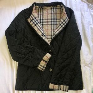 Authentic Burberry Diamond Quilted Jacket Olive💚